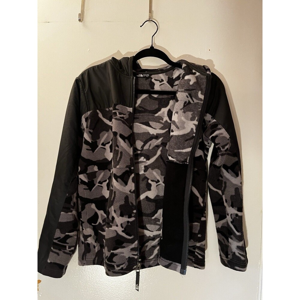 The North Face Youth Camo Fleece Full-Zip Jacket -  Size L